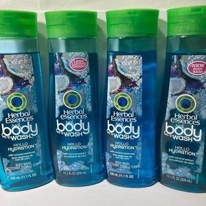 Herbal Essences Body Wash Hello Hydration 4 Bottles DISCONTINUED